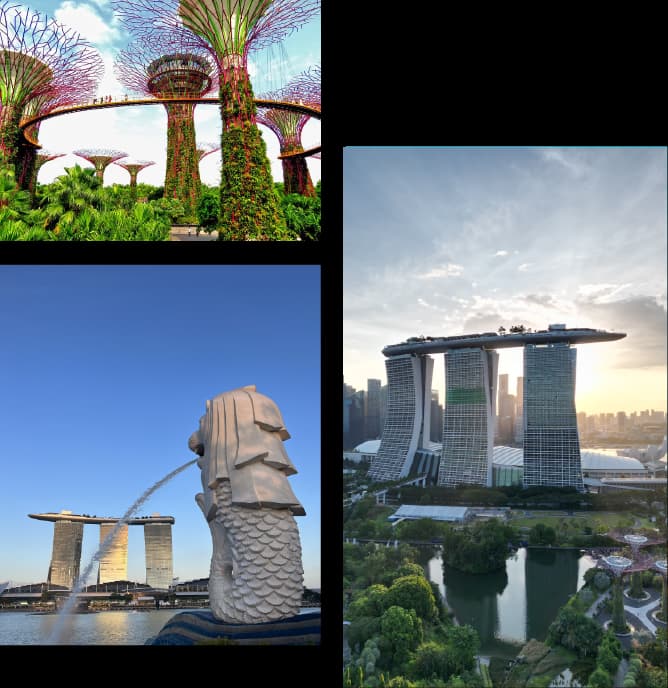 Singapore collage